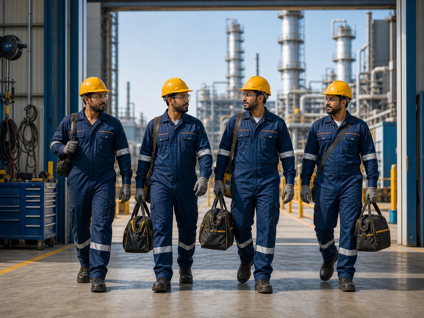Professional manpower supply team