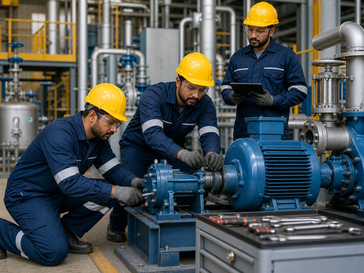 Industrial maintenance support project