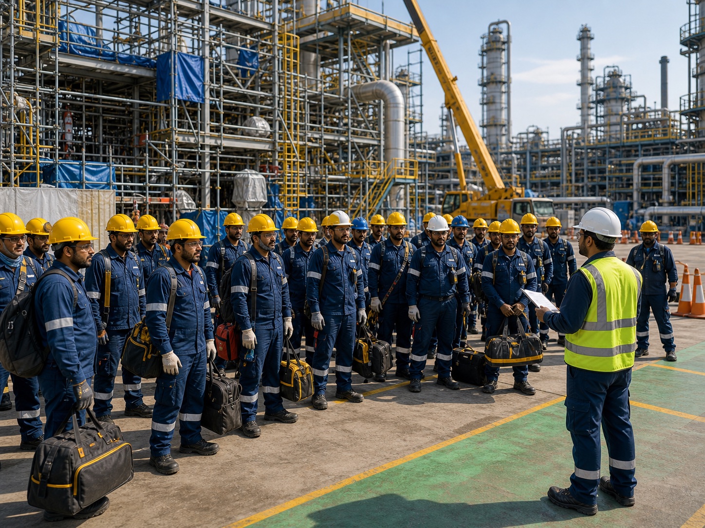Shutdown manpower project